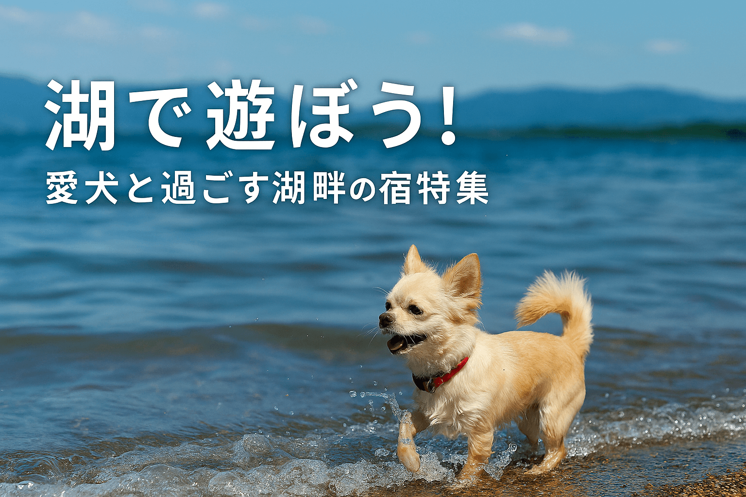 夏の特集｜湖で遊ぼう！特集