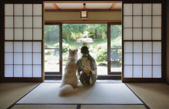 静岡県の愛犬と泊まれる温泉宿「修善寺絆+」の特別室の写真