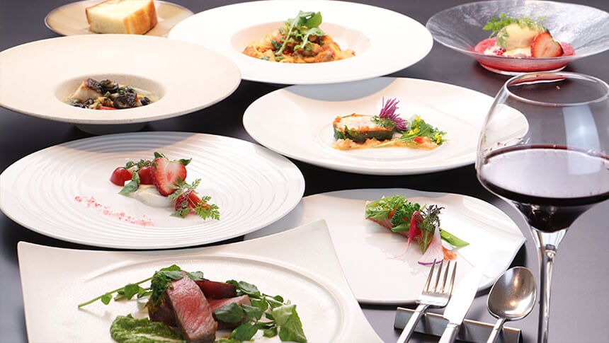 ドッグスパリゾート アルトピアーノで楽しむ那須高原の旬を味わう創作ディナー