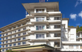 石川県粟津温泉の愛犬同伴専用旅館「わんわんリゾート粟津」の外観