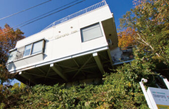 山形県米沢の犬と泊まれるペンションTANPOPO-INNの外観