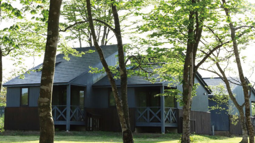 コテージ赤べこの外観