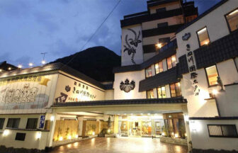 栃木県日光市鬼怒川温泉でペットと泊まれるきぬ川国際ホテル外観