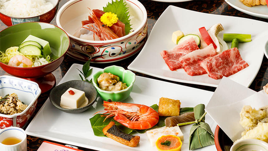 栃木県鬼怒川温泉のきぬ川国際ホテルで味わう会席料理
