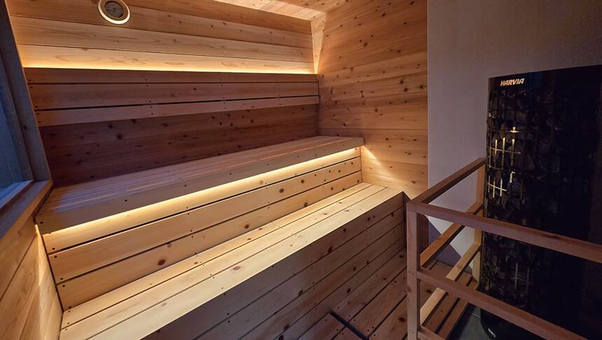 TIZ RESERVE EJIRIの貸切サウナ室・南あわじでペットと一緒に楽しめる本格フィンランドサウナ