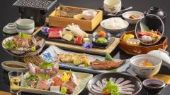 浜名湖で犬と泊まれる宿の夕食会席|わんわんパラダイスホテルの和食料理