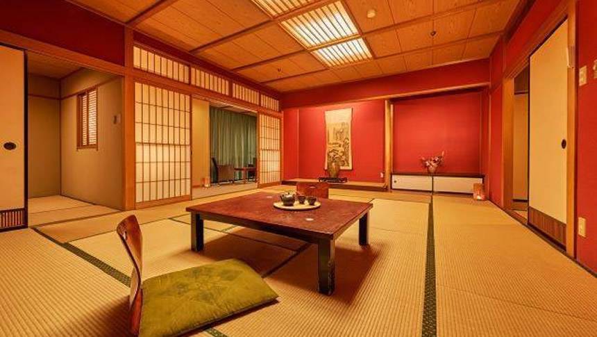 わんちゃんと泊まれる純和風の広々とした和室｜石川県わんわんリゾート粟津