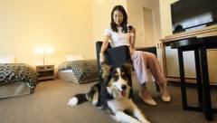 長野県蓼科の犬と泊まれるホテル|愛犬とくつろぐ客室