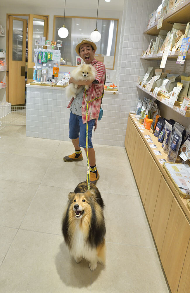 横浜・元町にある愛犬の手作りごはんやおやつを販売しているショップ「HITOWAN」